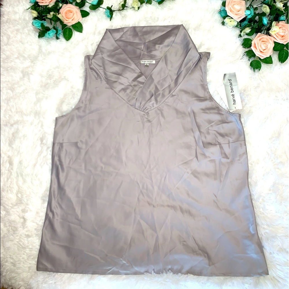 Harvé Benard Women’s Silver/Grey Shirt - Picture 2 of 6